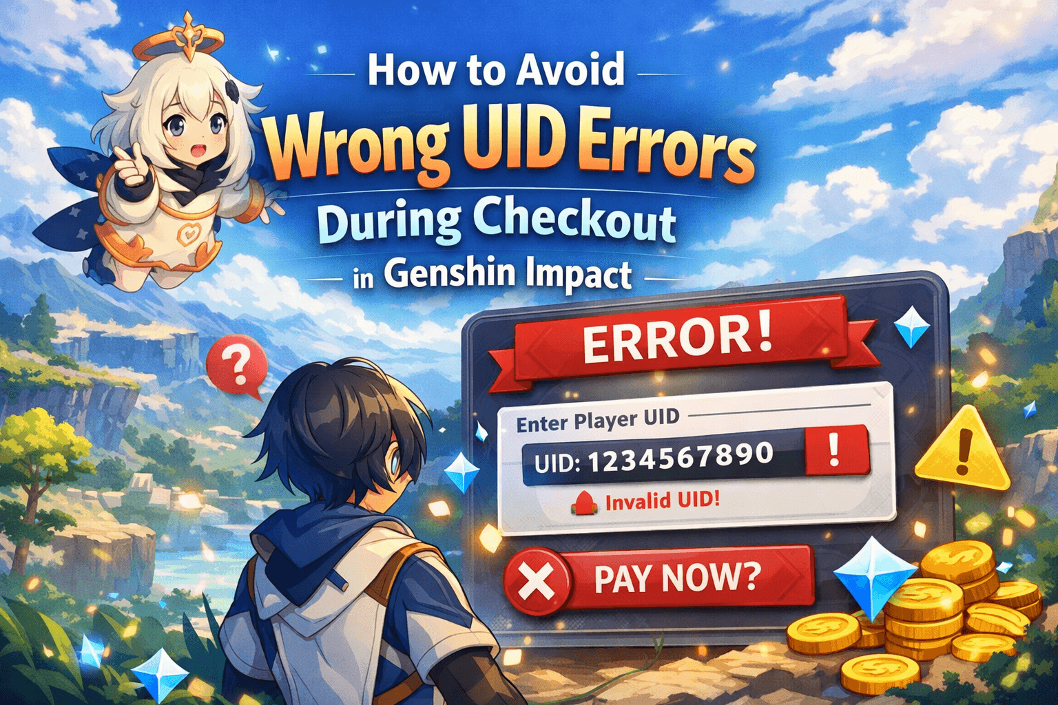 Avoid Wrong UID Errors During Genshin Impact Checkout