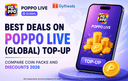 Poppo Live Global top-up deals with coin packs and discounts 2026