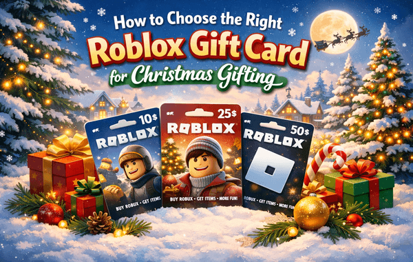 How to choose the right Roblox Gift Card for Christmas gifting