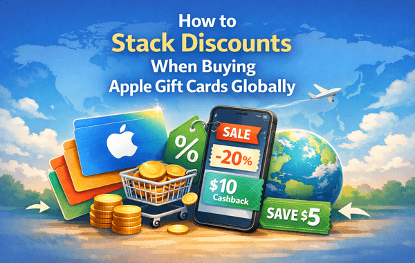 Stacking Apple Gift Card discounts with global offers and digital savings strategies