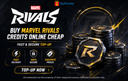 Marvel Rivals Credits top-up with gaming coins.