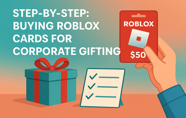 Buying Roblox Cards for Corporate Gifting