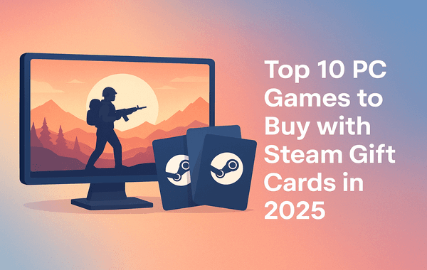 Top 10 PC Games to Buy with Steam Gift Cards in 2025