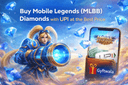 Buy Mobile Legends MLBB Diamonds with UPI at the best price with instant top-up and secure payment