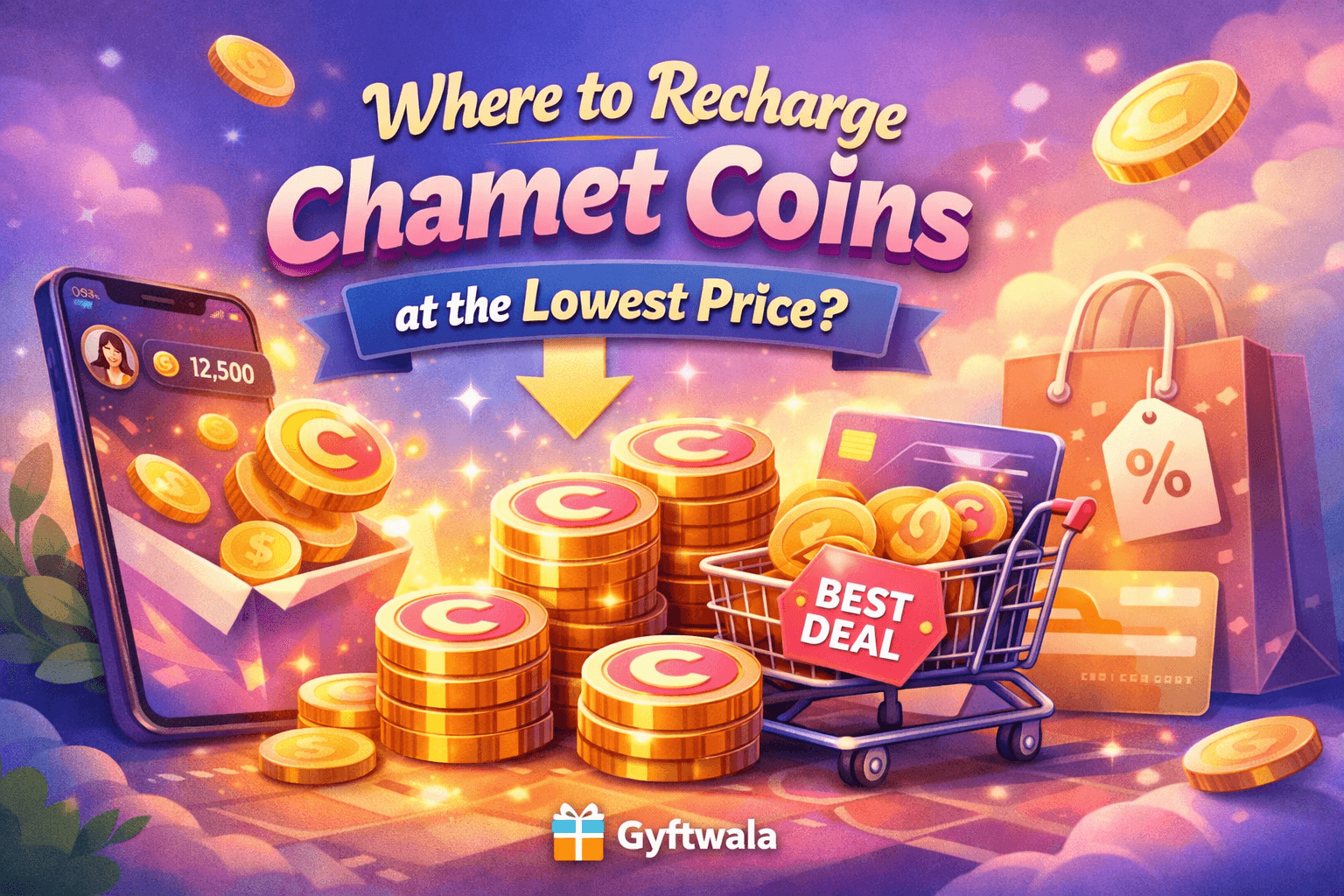Where to Recharge Chamet Coins at the Lowest Price with secure and instant top up options