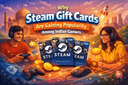 Why are Steam gift cards becoming popular among Indian gamers for secure game purchases