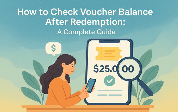 Check Voucher Balance After Redemption