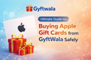 Secure online purchase of Apple Gift Cards from GyftWala with instant email delivery displayed on the laptop screen