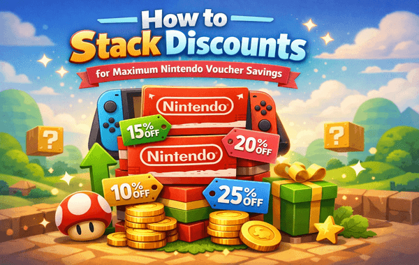 Stack Discounts for Maximum Nintendo Voucher Savings