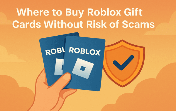 Safe ways to buy Roblox Gift Cards without scams or fraud