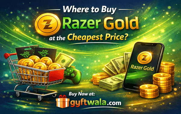 Razer Gold gift card with discount price comparison and best deals