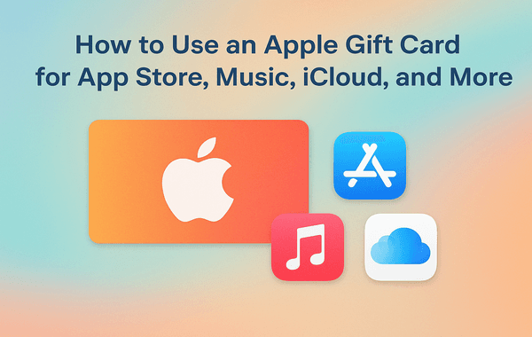Apple Gift Card for App Store Music iCloud and More