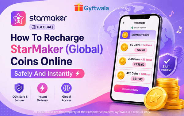 StarMaker Global Coin Recharge Banner