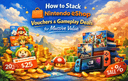 Nintendo Switch user stacking eShop vouchers with gameplay discounts for extra savings