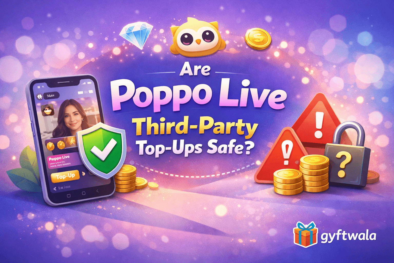 Are Third Party Sites Safe for Poppo Coin Top ups