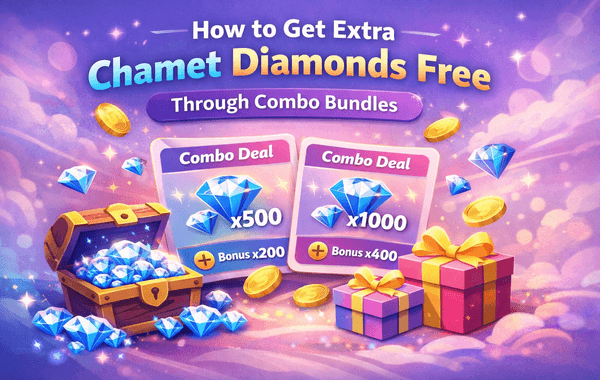 How to get extra Chamet Diamonds free through combo bundles