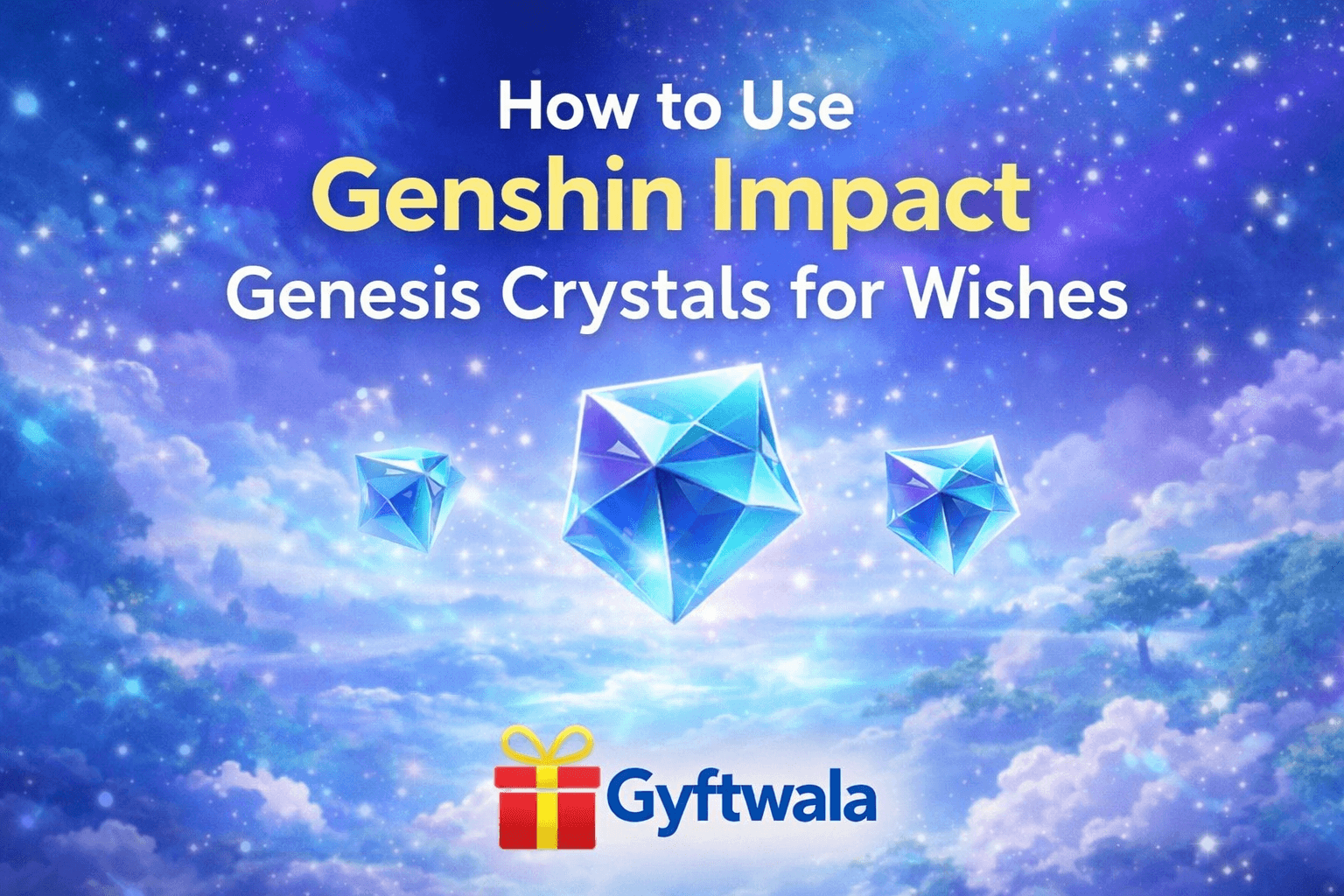 How to use Genshin Impact Genesis Crystals for wishes by converting them into Primogems and pulling characters