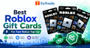Roblox gift cards with Robux coins for instant top-up