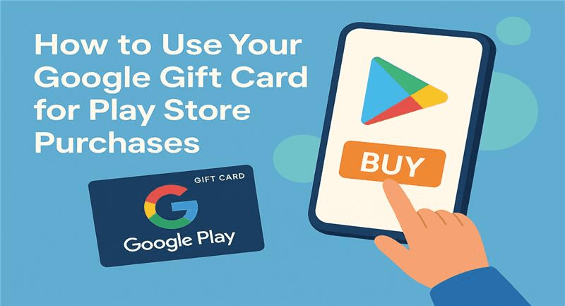 Use of Google Gift Card for Play Store Purchases