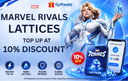 Marvel Rivals Lattices Top Up 10 Percent Discount Guide