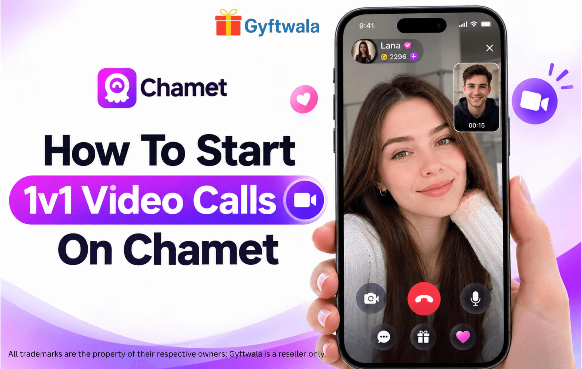 How to Start 1v1 Video Calls on Chamet Beginner Guide